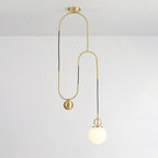 Glass Ball Pendant Lamp