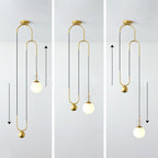 Glass Ball Pendant Lamp