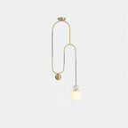 Glass Ball Pendant Lamp