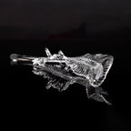 Galaxy Glass Feathers Flying Chandelier