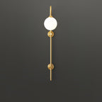 Globe Brass Wall Sconce