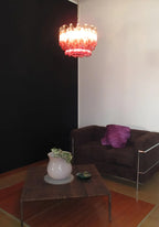 Gorgeous Murano Quadriedri Prisms Chandelier