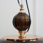 Green Glass Bowl Pendant Lamp