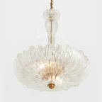 Vintage Traditional Glass Umbrella Chandelier for Bedroom / dining Room