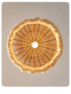 Handwoven Jute Pendant Light