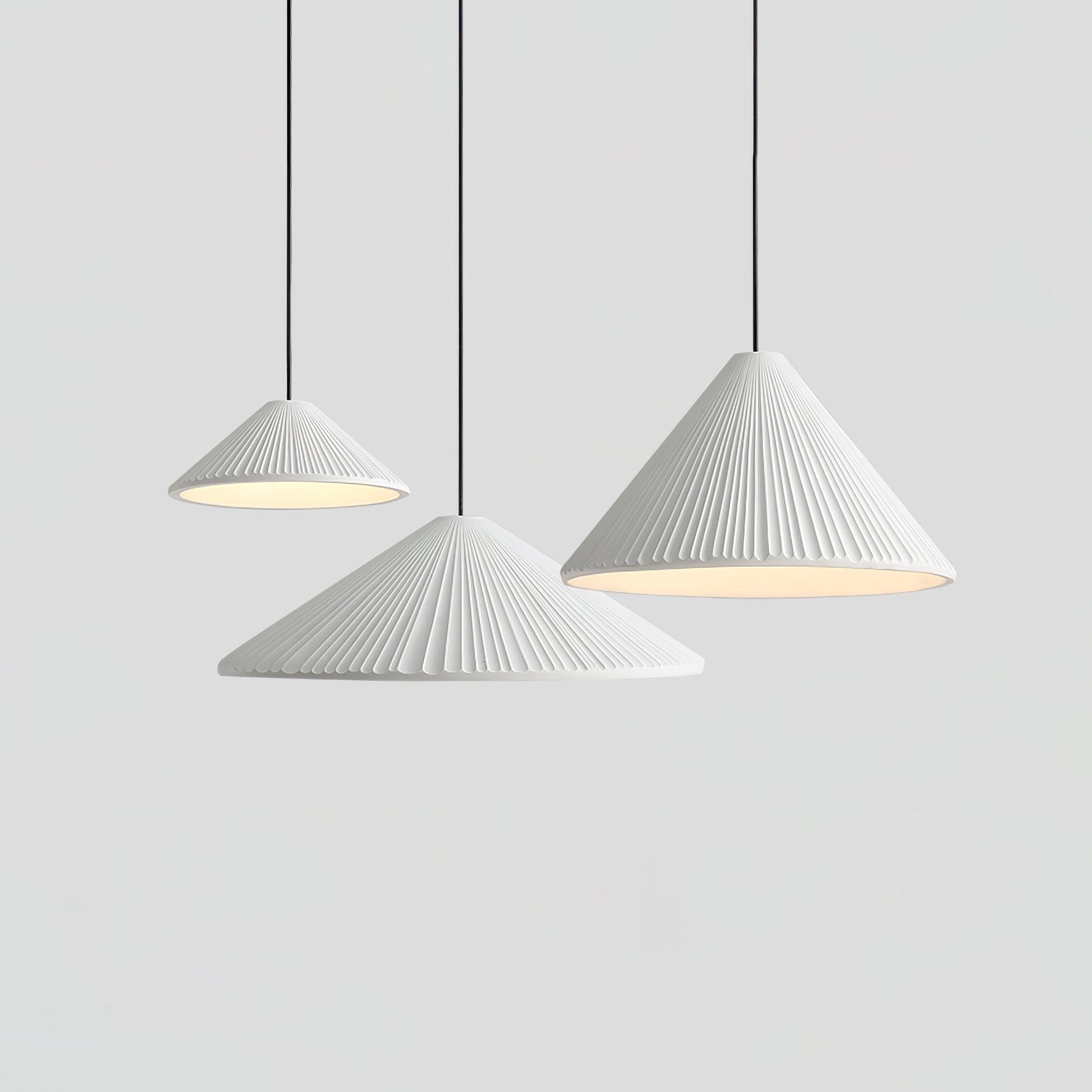 Hat Resin Pendant Lamp