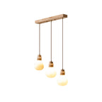 Hemp Rope Glass Pendant Lamp