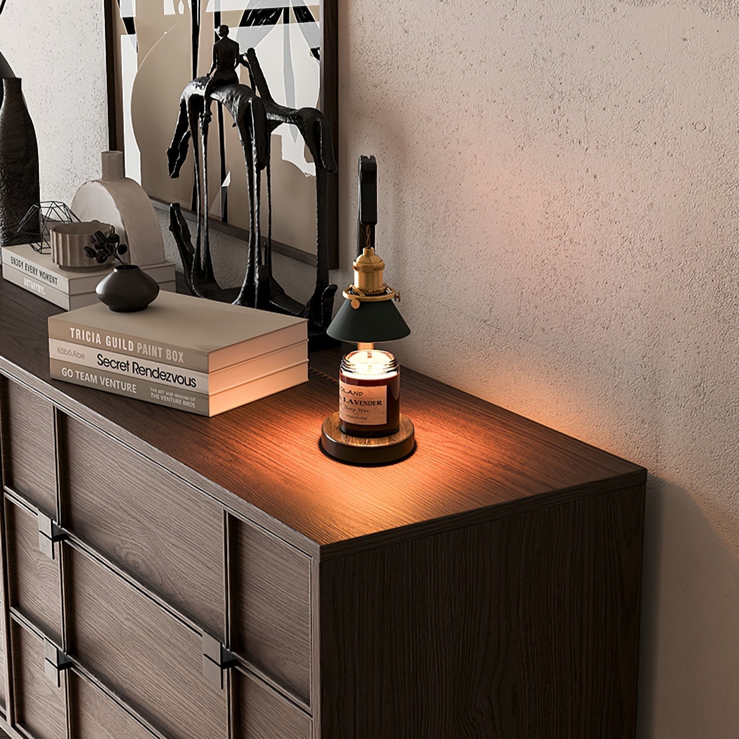 Heron Glow Candle Warmer Lamp