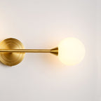 Holten Brass Armed Sconce