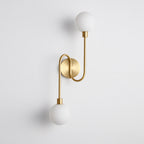 Holten Brass Armed Sconce