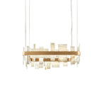 Honice Flake LED Alabaster Chandelier