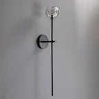 Boule Sconce - Clear Black