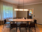 Modern Cylindrical Chandelier for Dining Room / kitchen Island