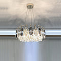Luxurious K9 Crystal Chandelier Modern Ceiling Light Fixtures Set for Living Room / dining Room