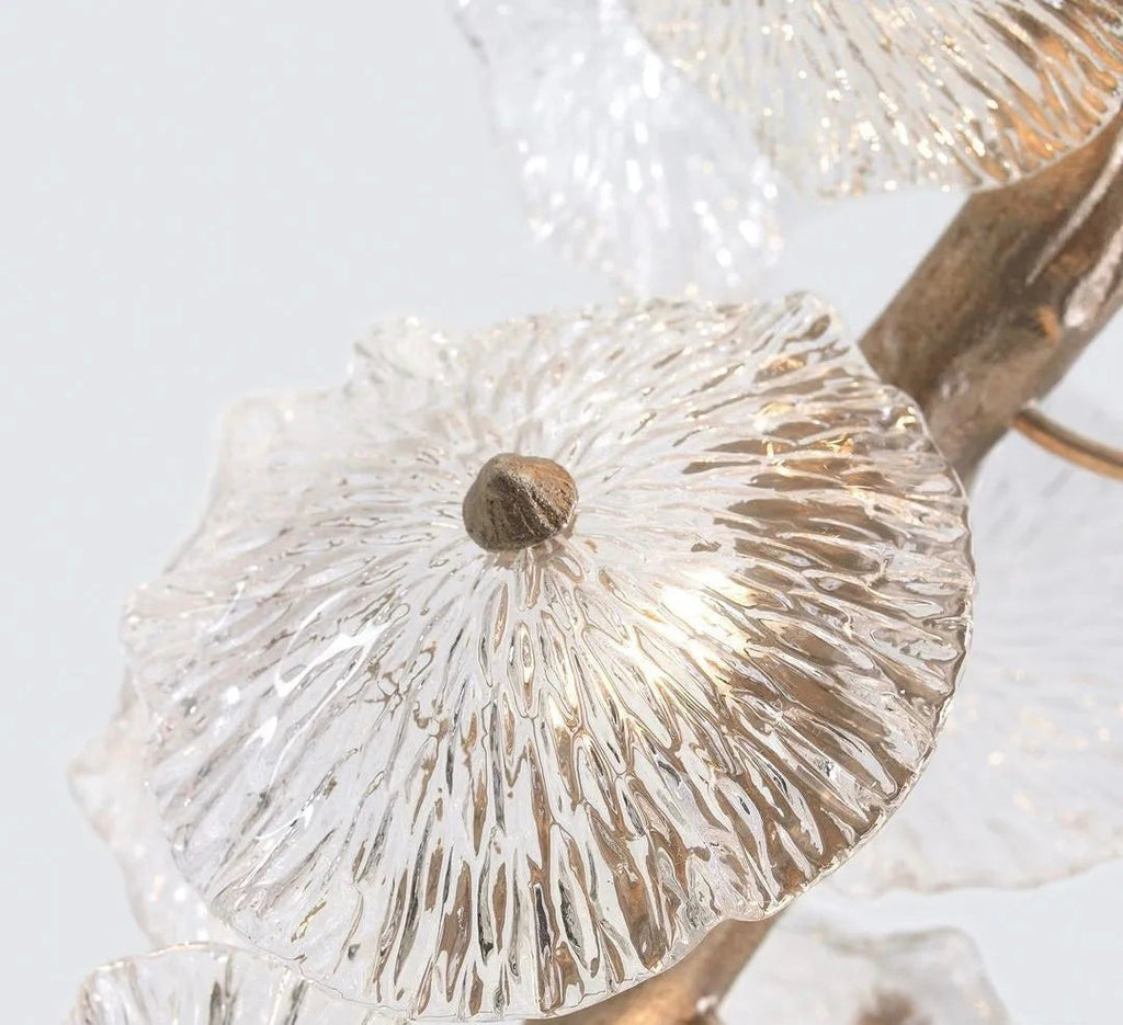 Nenufar Bonsai Staircase Crystal Chandelier for High Ceiling