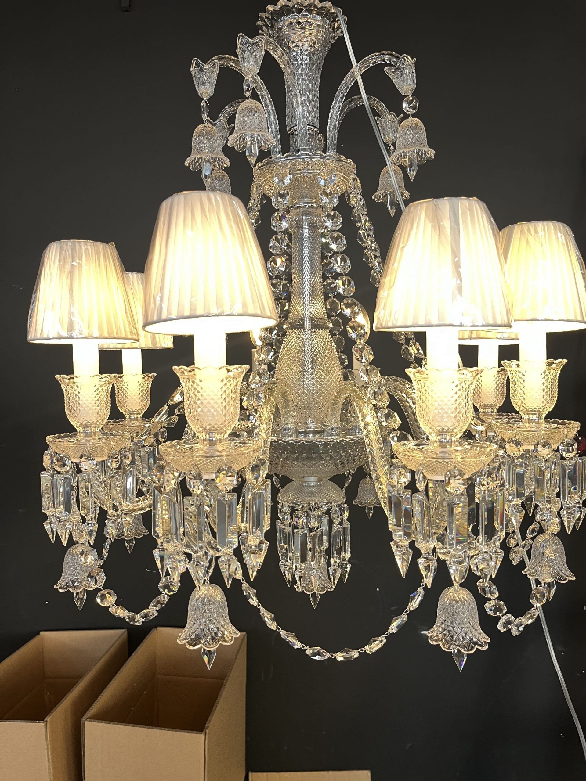 8 Lights Solstice Chandelier