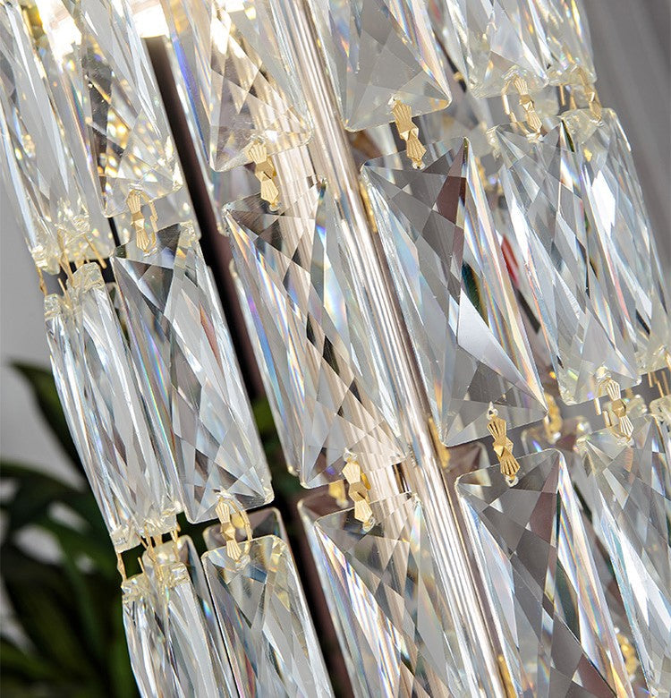 Extra Large Multi-Tiered Empire Crystal Chandelier for Big Hallway / foyer / staircase