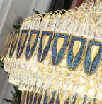 Extra Large Multi-Tiered Empire Crystal Chandelier for Big Hallway / foyer / staircase
