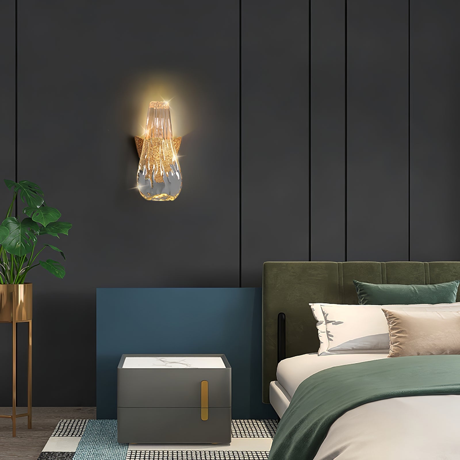 Icarus Daedalus Branch Wall Sconce