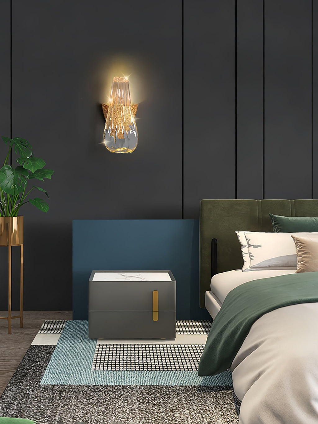 Icarus Daedalus Branch Wall Sconce