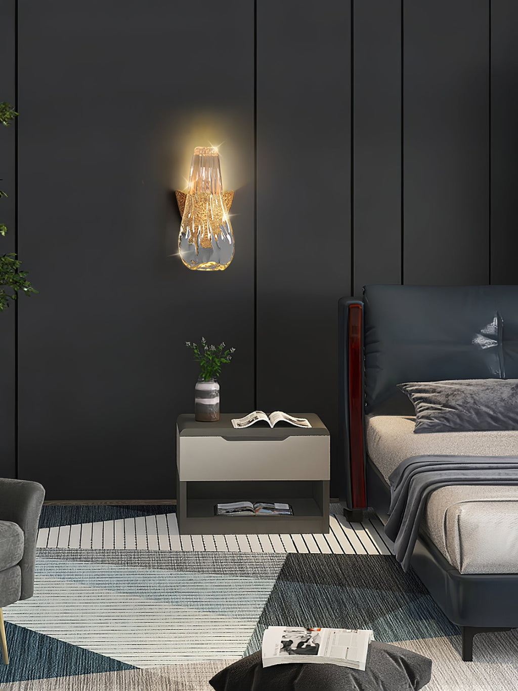 Icarus Daedalus Branch Wall Sconce