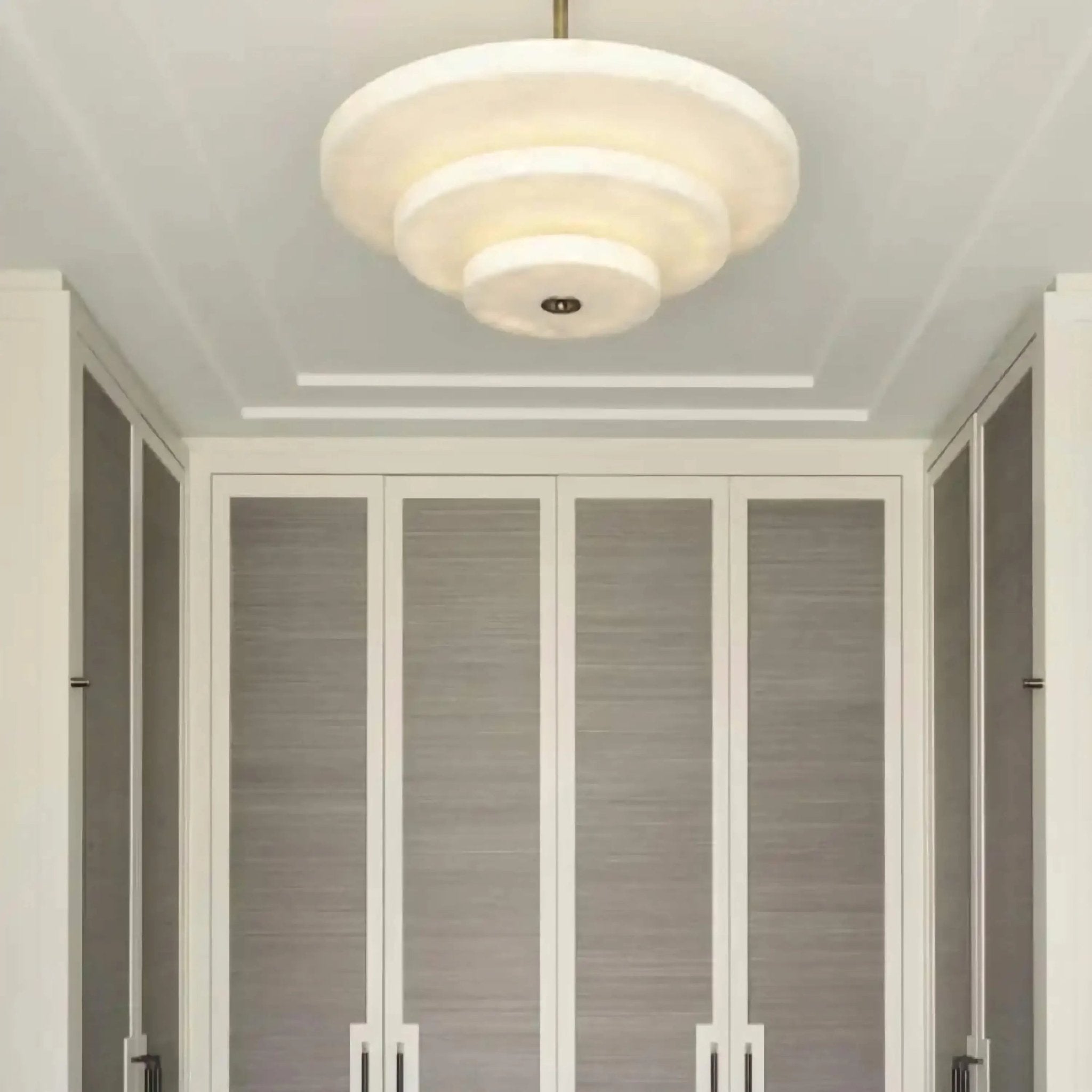 Ice Queen Alabaster Chandelier
