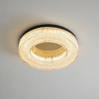 Ice Crack Circle Ceiling Lamp