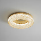 Ice Crack Circle Ceiling Lamp