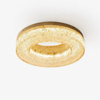 Ice Crack Circle Ceiling Lamp