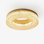 Ice Crack Circle Ceiling Lamp