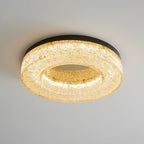 Ice Crack Circle Ceiling Lamp