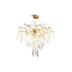 Icicle Crystal Branch Chandelier