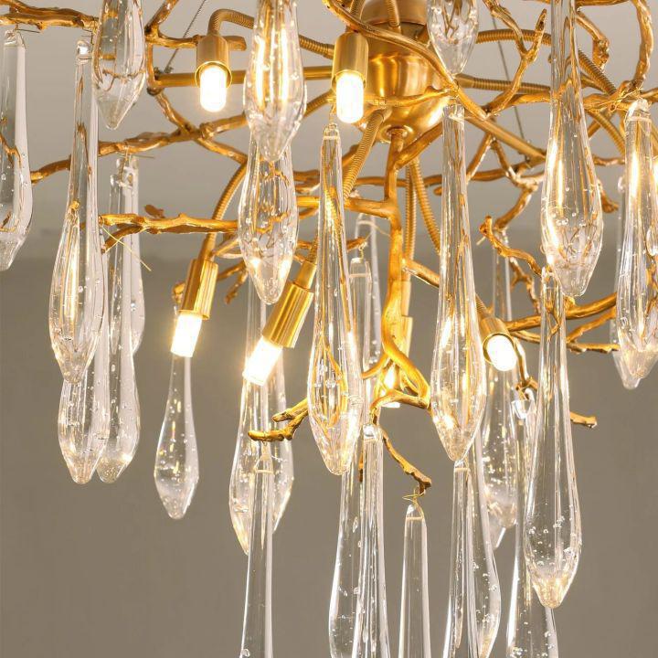 Icicle Crystal Branch Chandelier