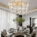 Icicle Crystal Branch Chandelier