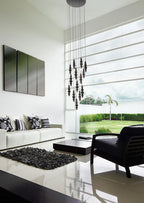 Modern Creative Black / gold Cluster Glass Pendant Lamp