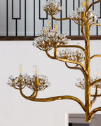 Mina Luxury Branch Flower Chandelier