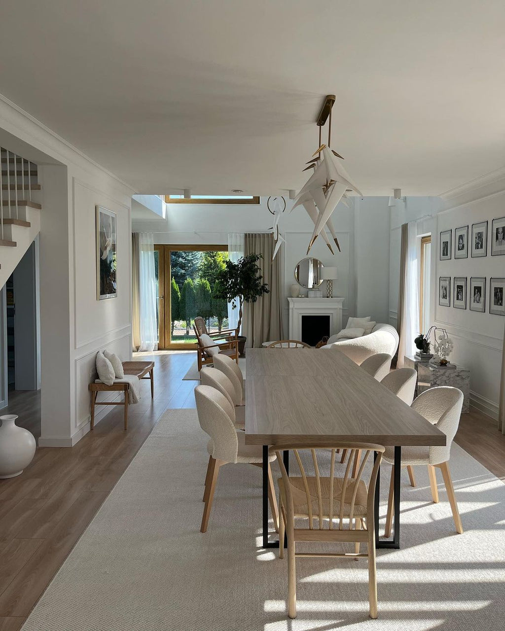 Modern Sitting Birds Pendant Light for Dining / living Room / staircase / foyer