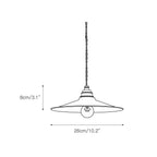 Industrial Flat Pendant Light