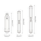 Interlocking Fingers Wall Lamp