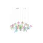 Galaxy Iris Iridescent Blossom Chandelier