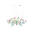 Galaxy Iris Iridescent Blossom Chandelier