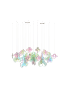 Galaxy Iris Iridescent Blossom Chandelier