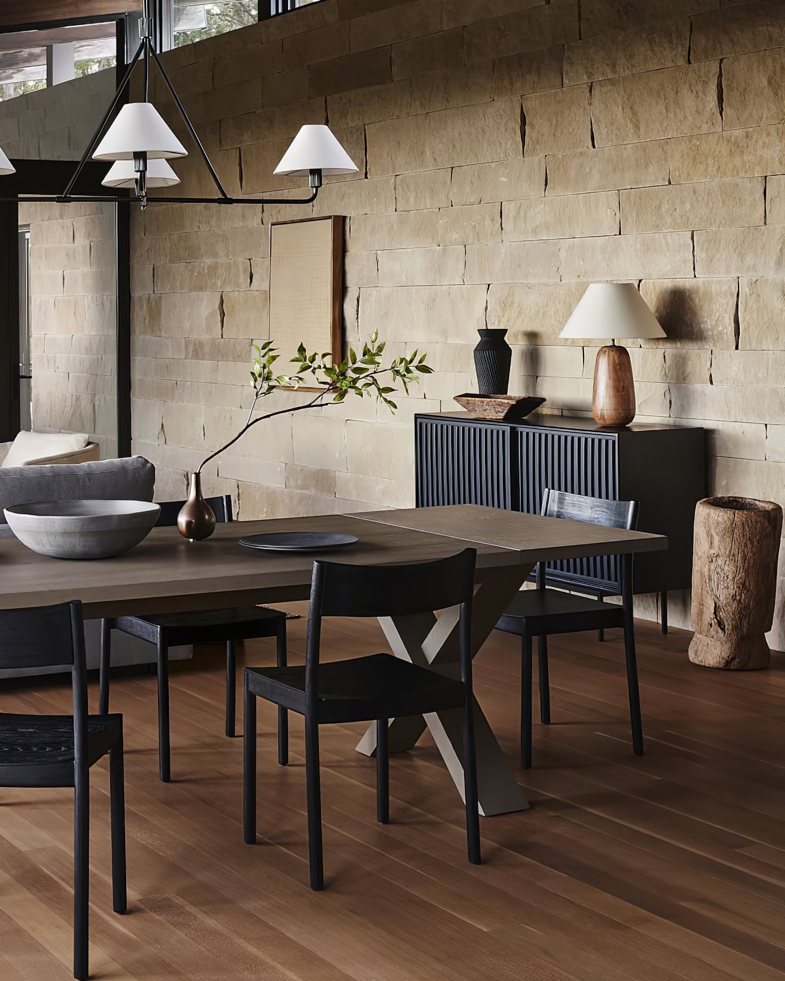 Irving Wood Table Lamp