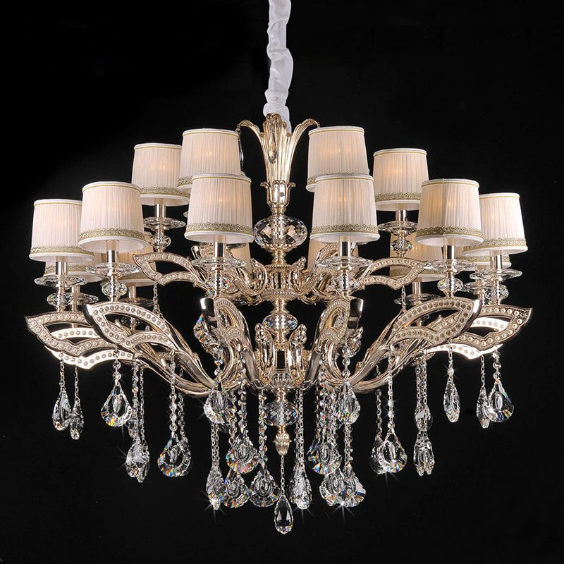 Maria Crystal Classic Chandelier 44-Inch18 Lights