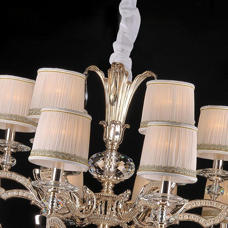 Maria Crystal Classic Chandelier 44-Inch18 Lights