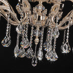 Maria Crystal Classic Chandelier 44-Inch18 Lights
