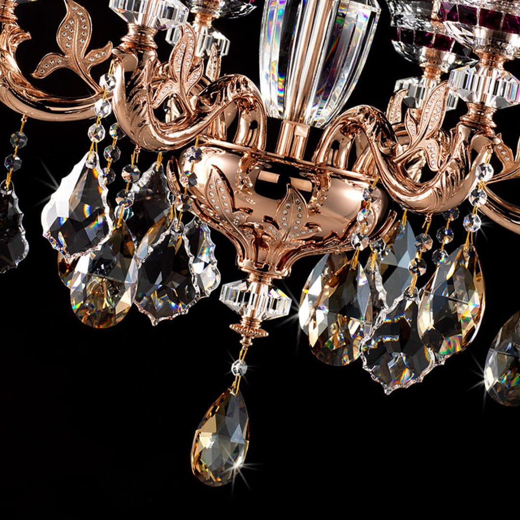 Maria Crystal Classic Chandelier 27-Inch6 Lights