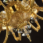 Maria Crystal Classic Chandelier 36-Inch10 Lights