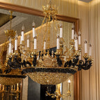 Maria Crystal Classic Chandelier 52"