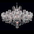 Chandelier Maria Theresa with Silver Shade